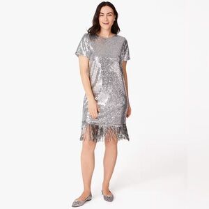 NWT Kate Spade Sequin Fringe Dress
